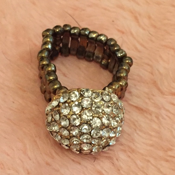 Three One Size Embellished Rings - Picture 4 of 5